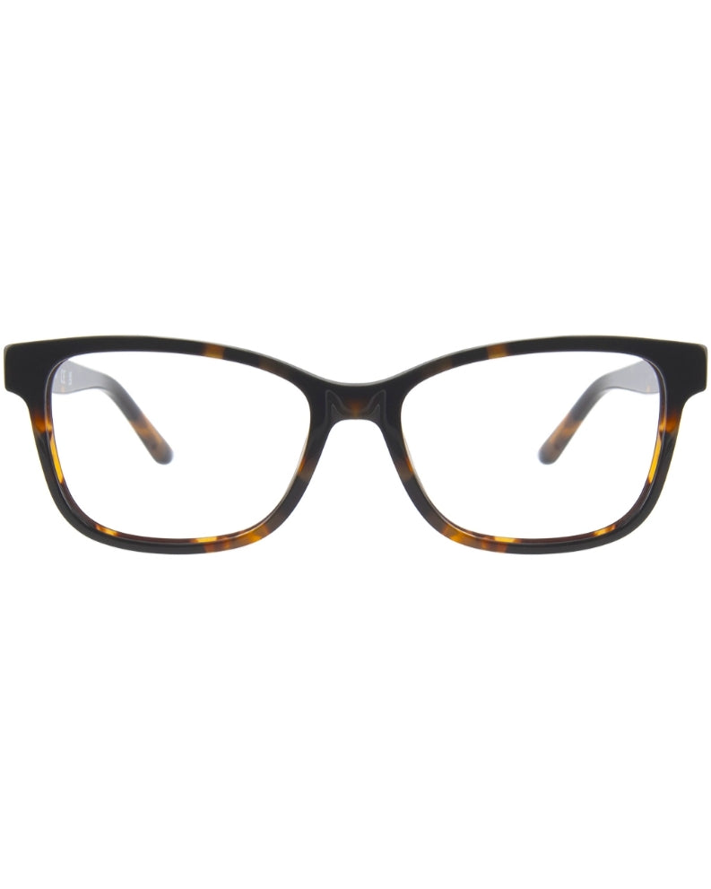 GUESS Tortoiseshell Rectangle Eyeglass|GU50227