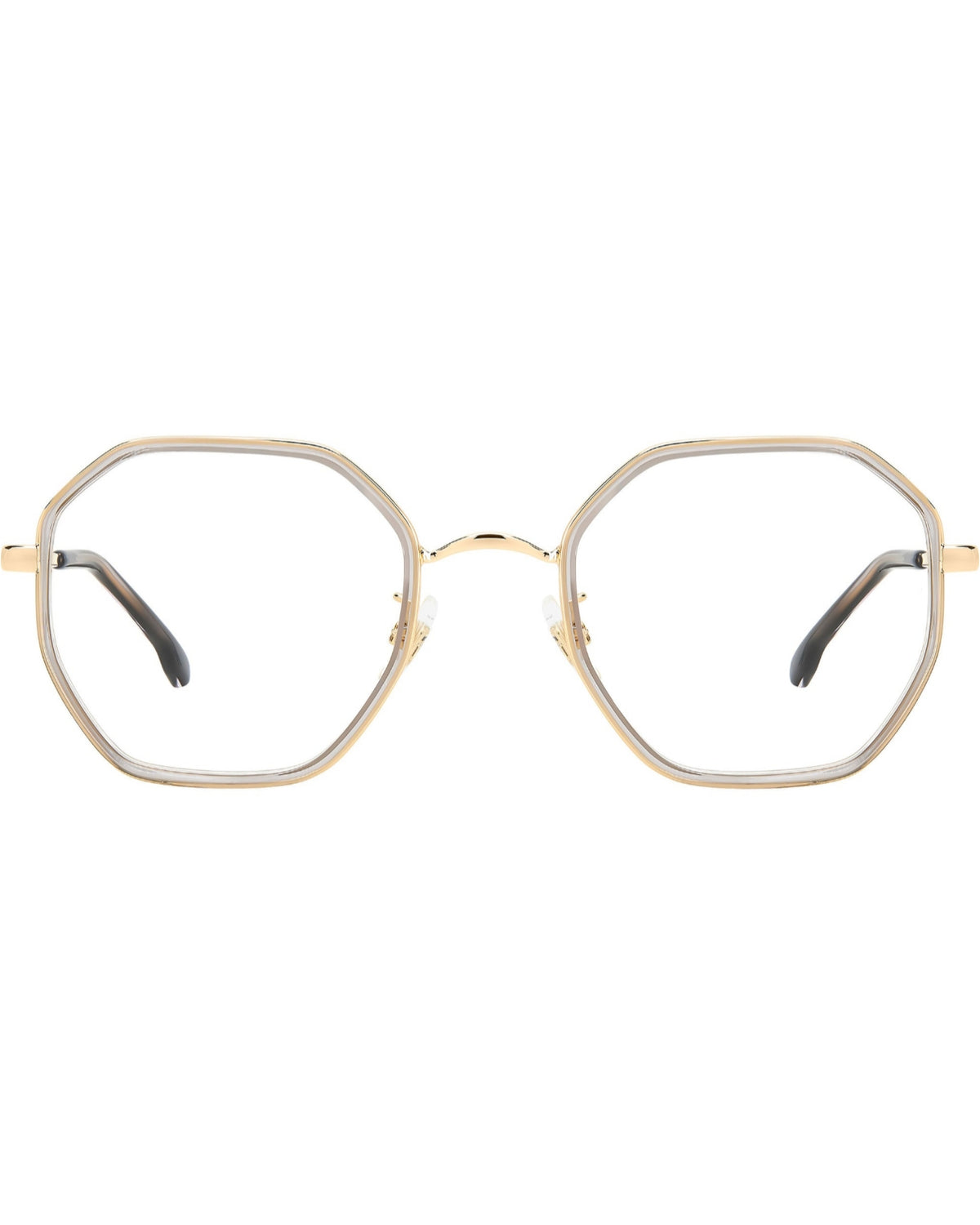 Carrera octagonal metal optical eyeglasses|3034