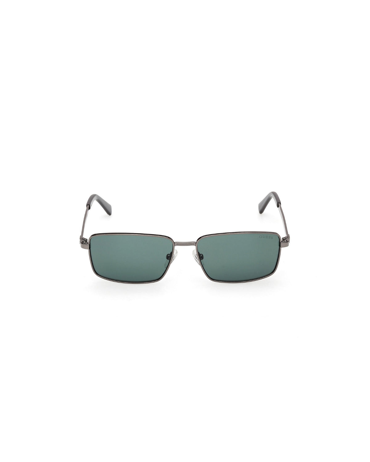 GUESS Gunmetal Wire Rectangular Sunglass|GU00273