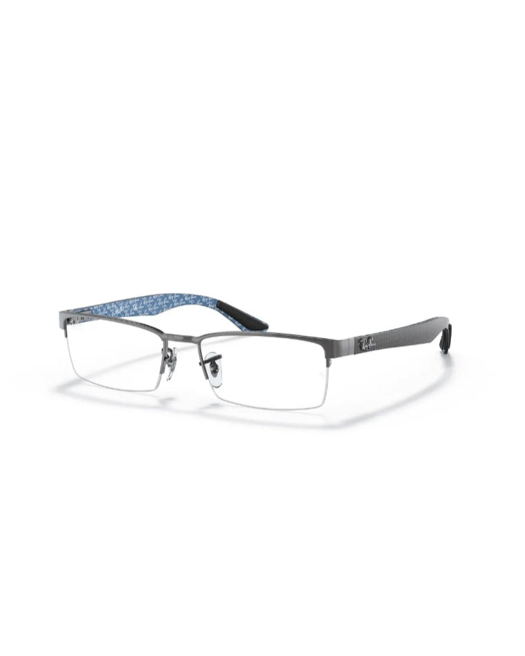 RAYBAN Semirimless Rectangular Frame|RB8412