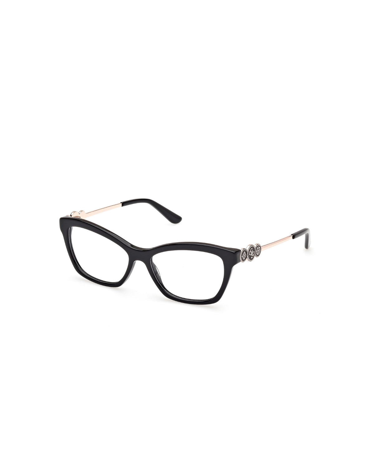 GUESS Black Cat-Eye Eyeglasses|GU50231