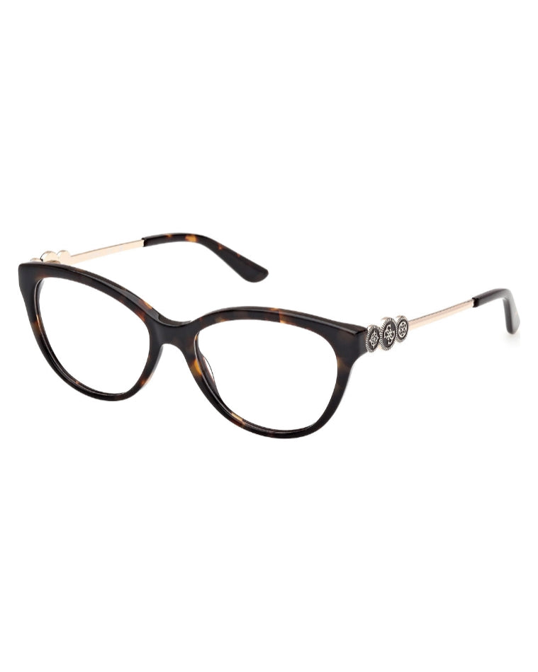 GUESS  Tortoise Shell Cat-Eye Eyeglass|GU50230