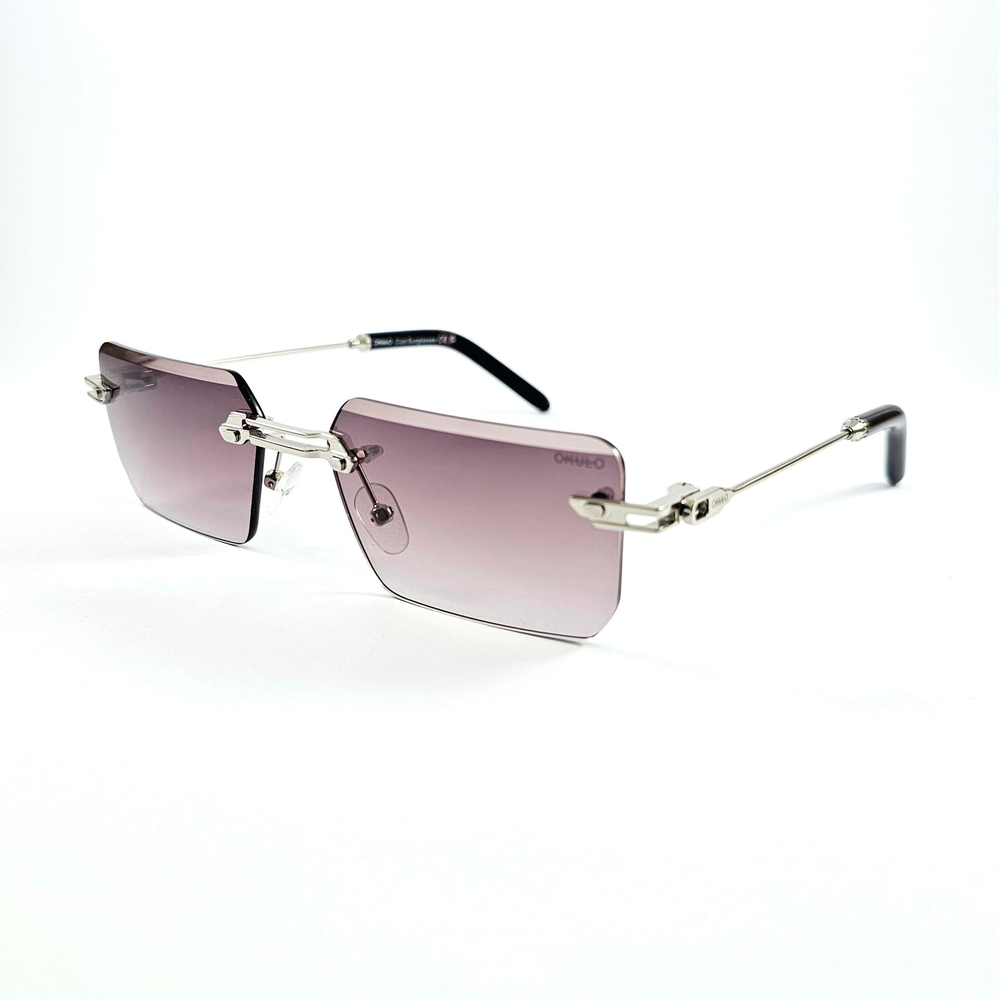 Okulo| square silhouette Rimless  sunglass