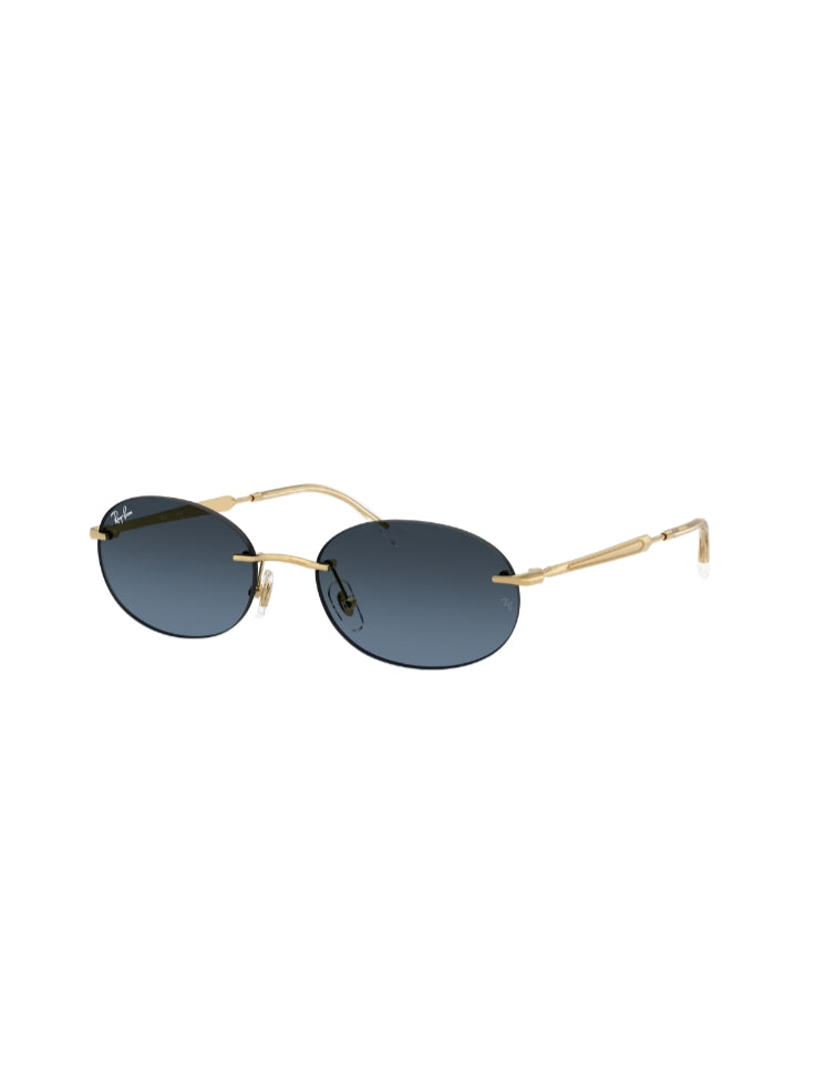 RAY BAN  RIMLESS OVAL SUNGLASSES |RB 3767
