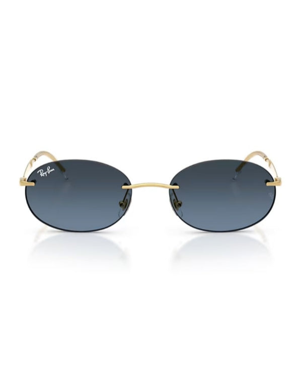 RAY BAN  RIMLESS OVAL SUNGLASSES |RB 3767