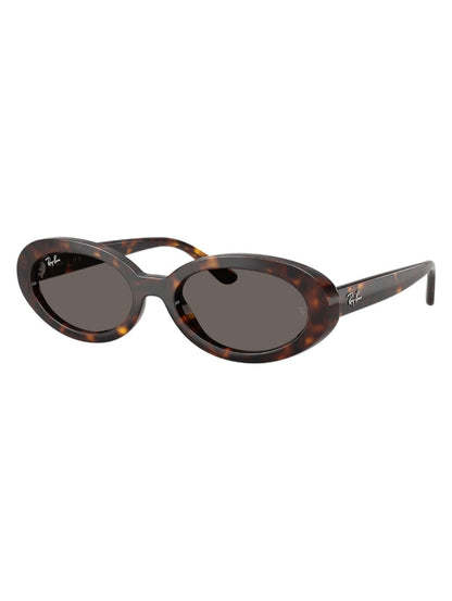 RAY BAN Tortoise Havana Oval Sunglass|RB 2223