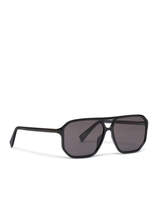 GUESS  Black Bio-Based Navigator Sunglasses|Gu8276