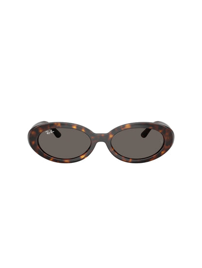 RAY BAN Tortoise Havana Oval Sunglass|RB 2223