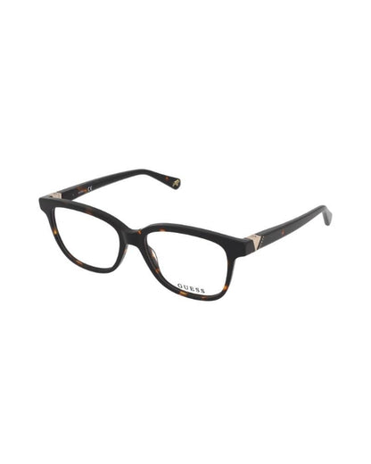 GUESS Dark Tortoiseshell Square Frames|GU5220