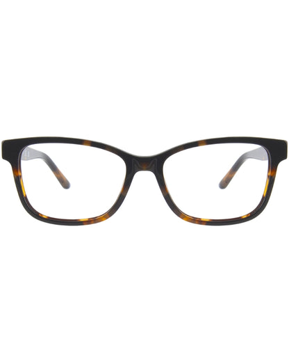 GUESS Tortoiseshell Rectangle Eyeglass|GU50227