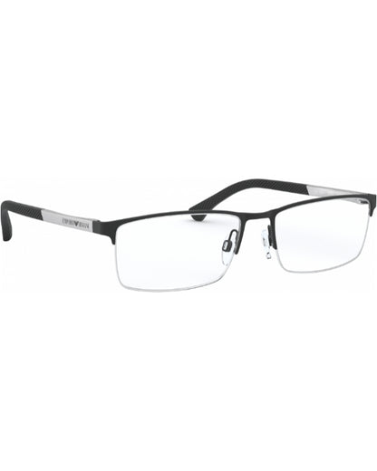 Emporio Armani  Semi-Rimless Rectangular Eyeglasses|EA1041
