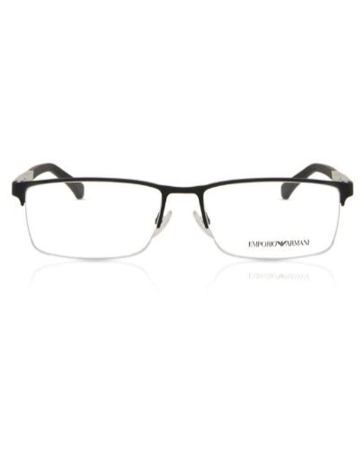 Emporio Armani  Semi-Rimless Rectangular Eyeglasses|EA1041