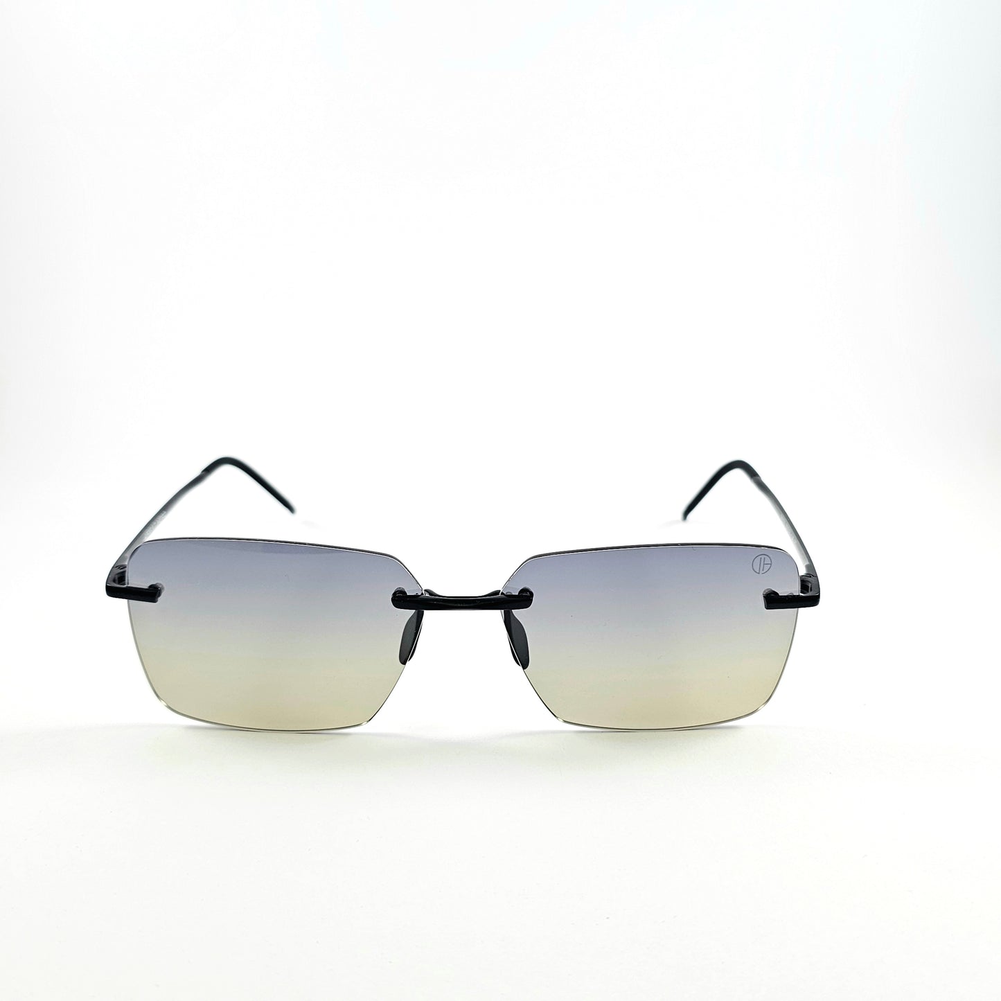 Urban hero|Rimless rectangular photochromatic sunglasses