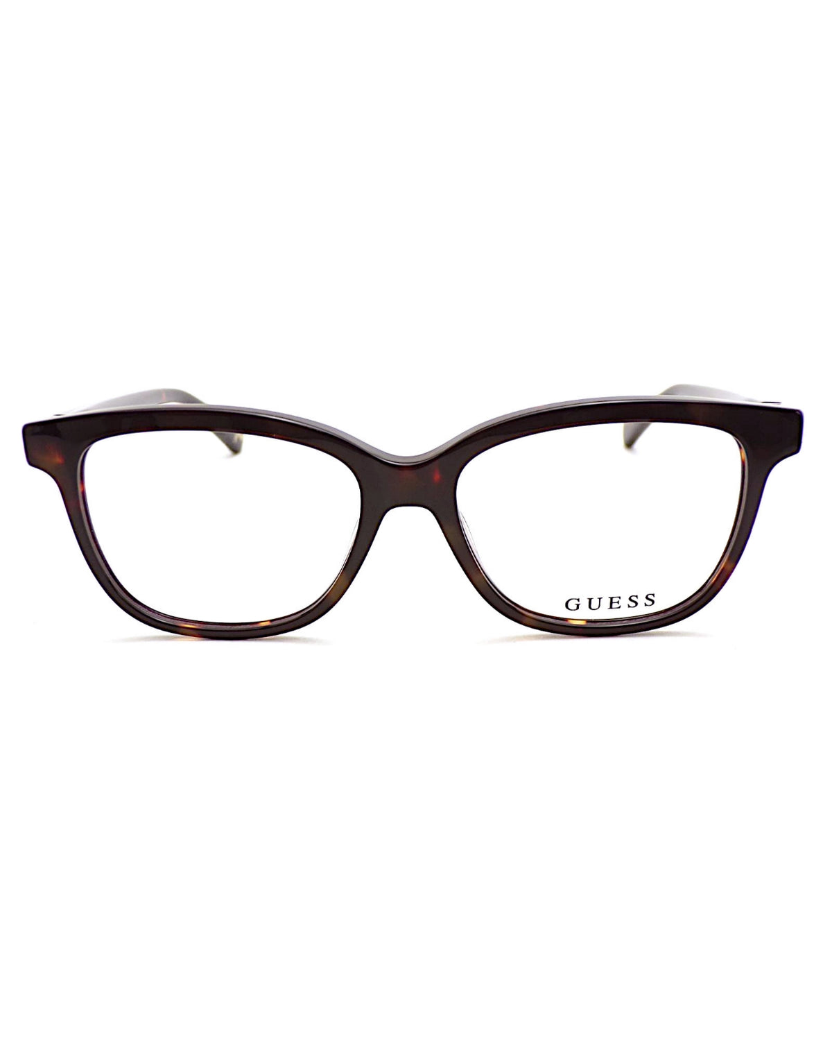 GUESS Dark Tortoiseshell Square Frames|GU5220