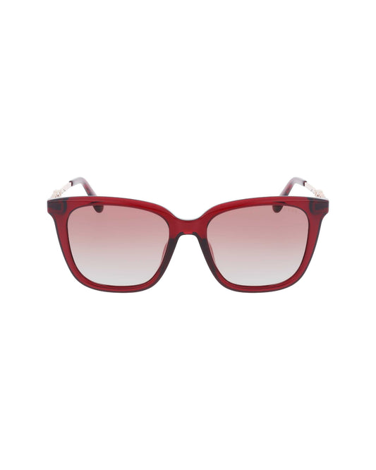 Guess  Red Frame Square Sunglasses|GU7886