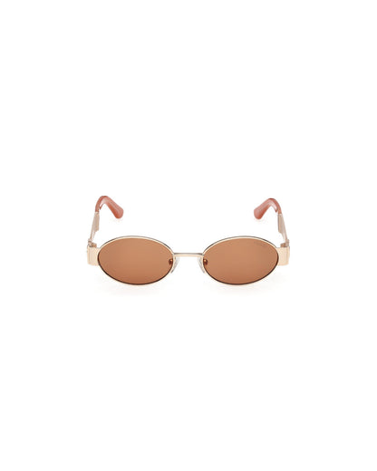 GUESS  Gold-Tone Oval Sunglasses|GU00262
