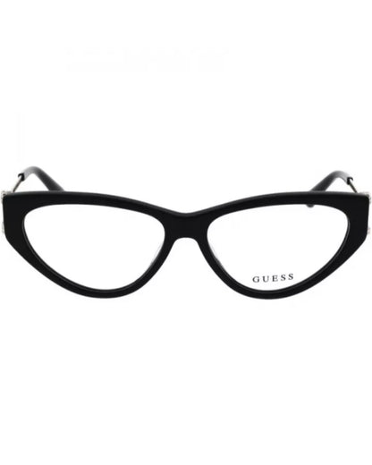 GUESS  Black Cat-Eye Eyeglasses|GU2911