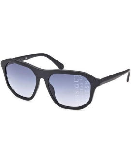 Guess Matte Black Navigator Sunglasses|GU00057