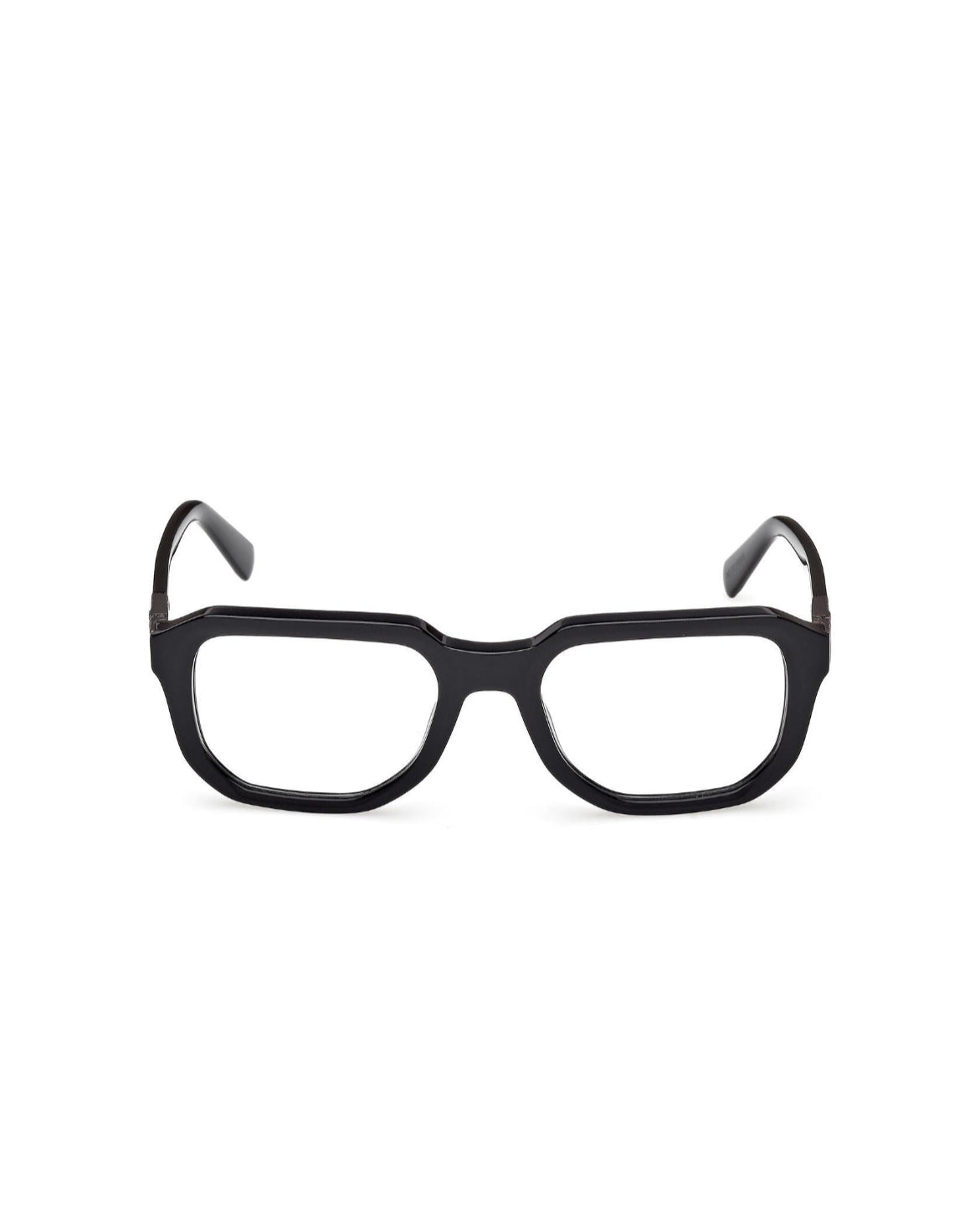 GUESS Black Geometric Square Eyeglasses|GU50332