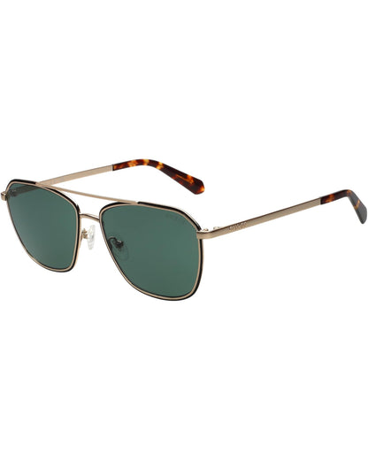 GUESS Gold Navigator Aviator Sunglasses|GU00147