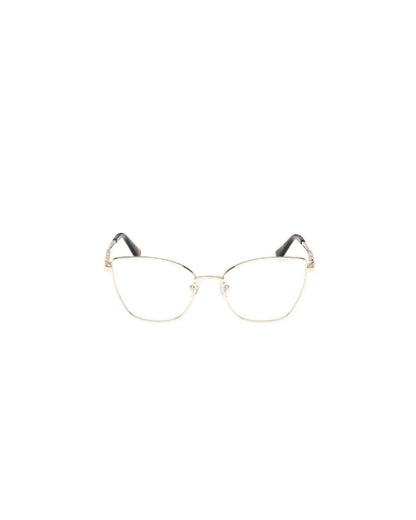 Guess Gold Metal Cat-Eye Eyeglasses Frame|Gu50316