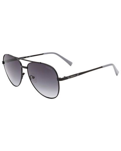 GUESS Geometric Aviator Sunglasses|GF177
