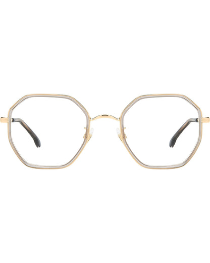 Carrera octagonal metal optical eyeglasses|3034