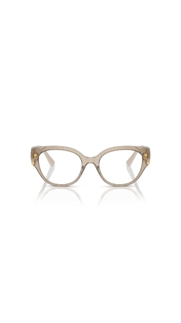 Vogue Cat-Eye Optical Glasses – Translucent Beige Acetate|5482