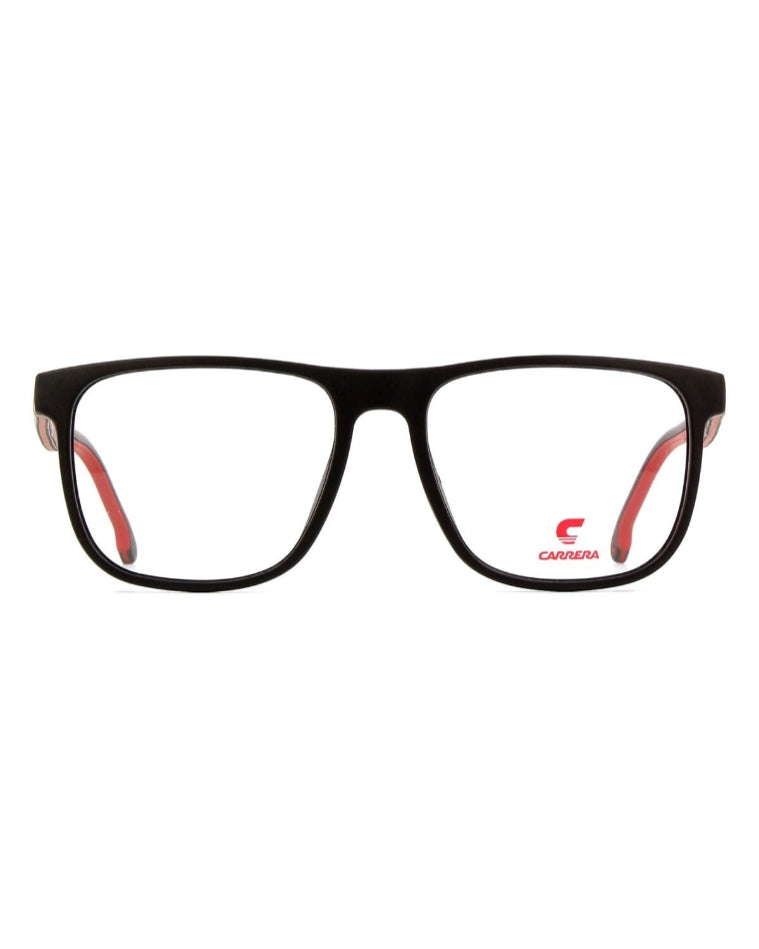 Carrera  Matte Black Rectangular Eyeglasses|8892