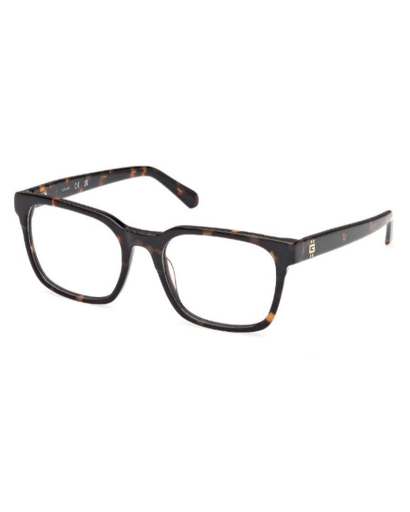 GUESS Dark Tortoiseshell Square Frame|GU50094