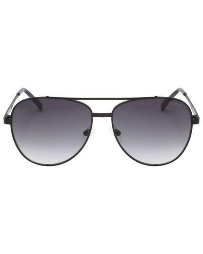 GUESS Geometric Aviator Sunglasses|GF177