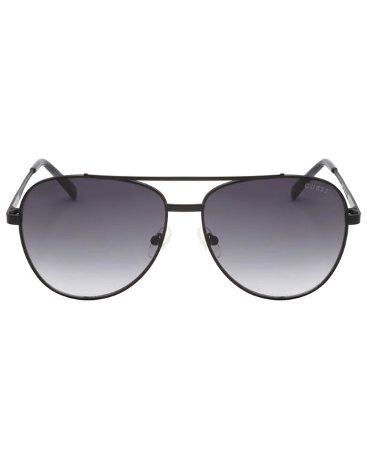 GUESS Geometric Aviator Sunglasses|GF177