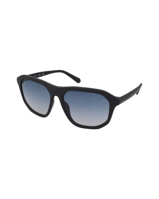 Guess Matte Black Navigator Sunglasses|GU00057
