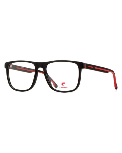Carrera  Matte Black Rectangular Eyeglasses|8892