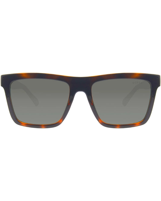 GUESS Tortoiseshell Flat-Top Square Sunglasses|GU00166
