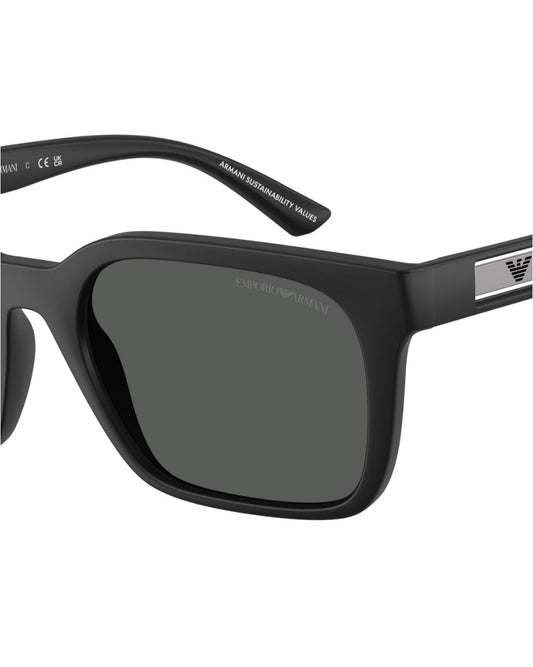 Emporio Armani Black Square  Sunglasses|EA4269
